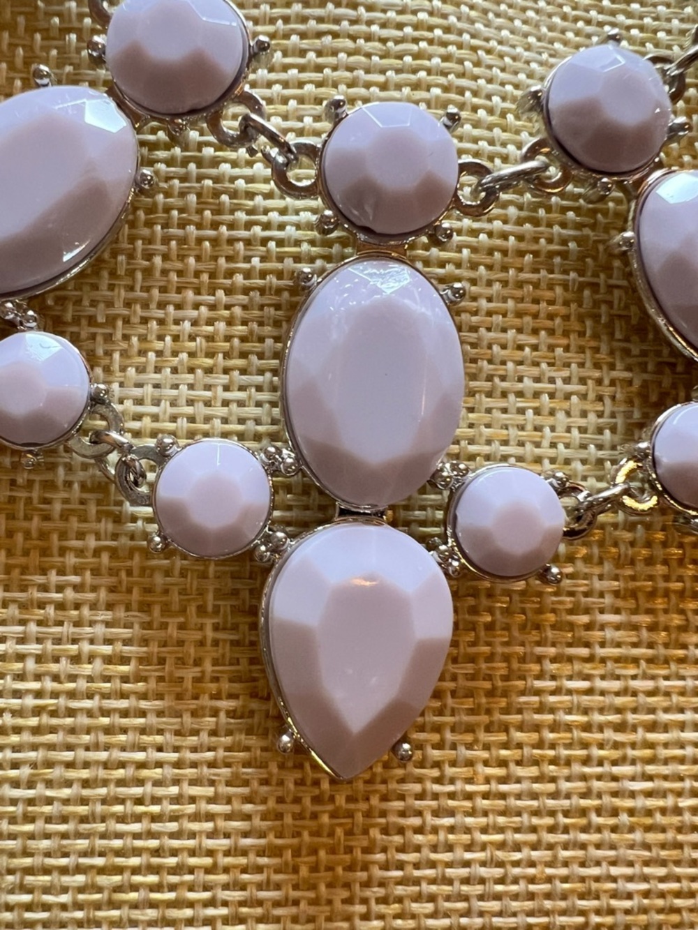 Lavender Statement Necklace - Women Jewelry - Picture 2 of 2